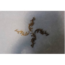 Ξύλινα Διακοσμητικά 67Χ23mm_Σετ 4τεμ_XYLO106106